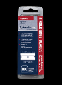 ACCUTEC STAINLESS STEEL RAZOR BLADES