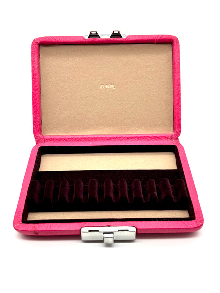 DWK 'CHROMA' LEATHER REED CASE - ENGLISH HORN (10 REEDS)