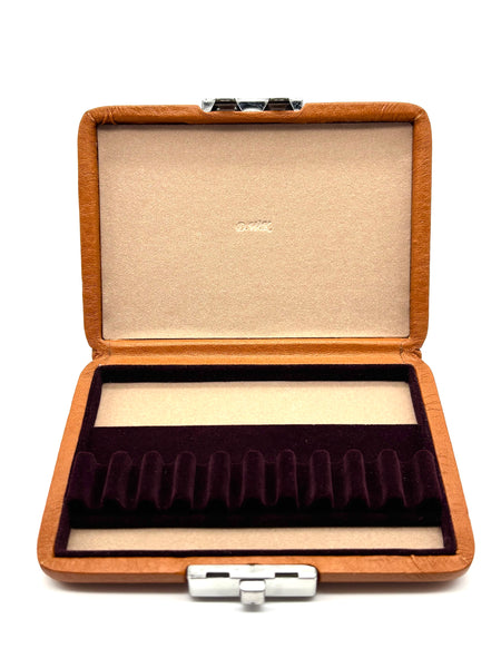 DWK 'CHROMA' LEATHER REED CASE - ENGLISH HORN (10 REEDS)