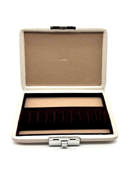 DWK 'CHROMA' LEATHER REED CASE - ENGLISH HORN (10 REEDS)