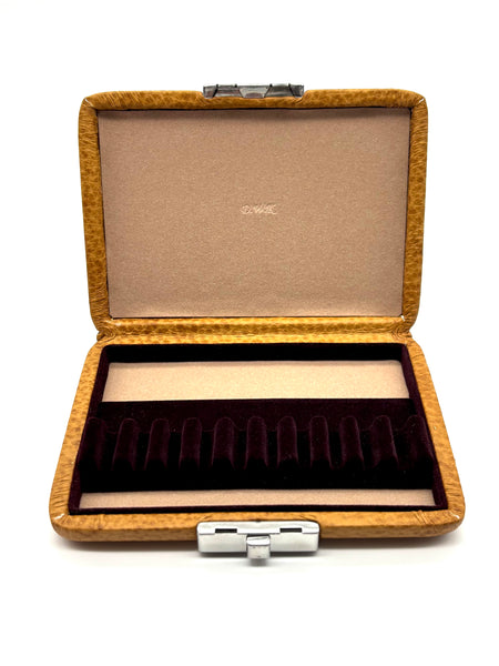 DWK 'CHROMA' LEATHER REED CASE - ENGLISH HORN (10 REEDS)