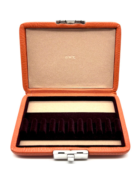 DWK 'CHROMA' LEATHER REED CASE - ENGLISH HORN (10 REEDS)