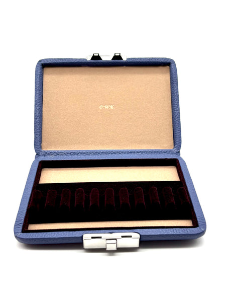 DWK 'CHROMA' LEATHER REED CASE - ENGLISH HORN (10 REEDS)