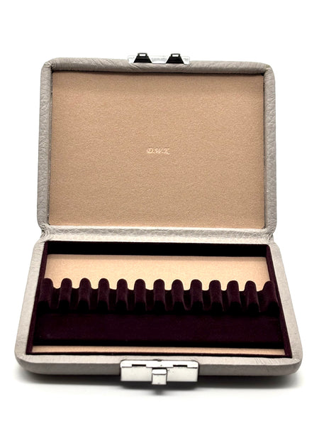 DWK 'CHROMA' LEATHER REED CASE - OBOE (12 REEDS)