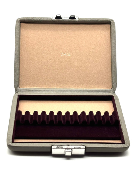 DWK 'CHROMA' LEATHER REED CASE - OBOE (12 REEDS)