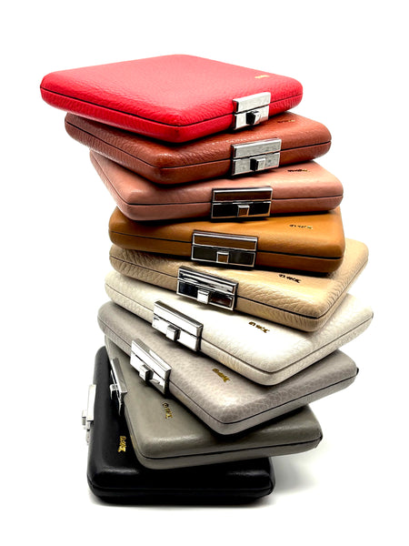DWK 'CHROMA' LEATHER REED CASE - OBOE (12 REEDS)