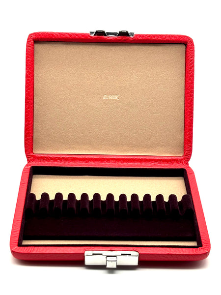 DWK 'CHROMA' LEATHER REED CASE - OBOE (12 REEDS)