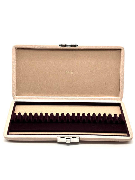 DWK 'CHROMA' LEATHER REED CASE - OBOE (20 REEDS)