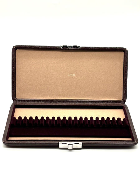 DWK 'CHROMA' LEATHER REED CASE - OBOE (20 REEDS)