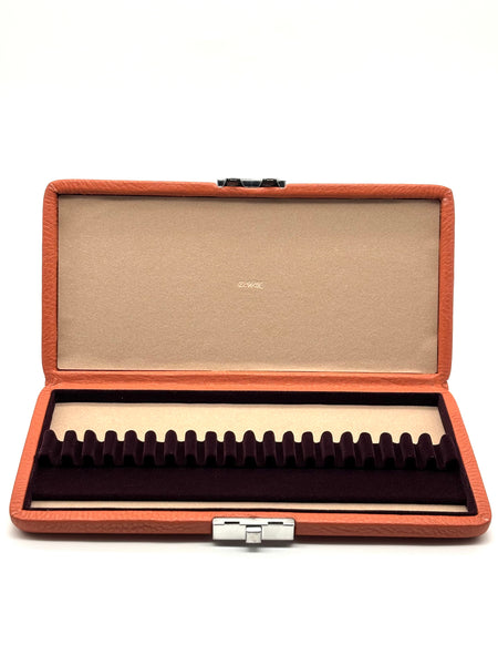 DWK 'CHROMA' LEATHER REED CASE - OBOE (20 REEDS)