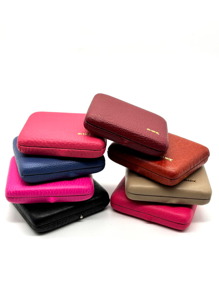 DWK 'CHROMA' LEATHER REED CASE - ENGLISH HORN (5 REEDS)