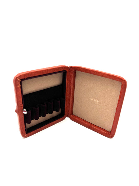 DWK 'CHROMA' LEATHER REED CASE - ENGLISH HORN (5 REEDS)