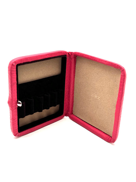 DWK 'CHROMA' LEATHER REED CASE - ENGLISH HORN (5 REEDS)