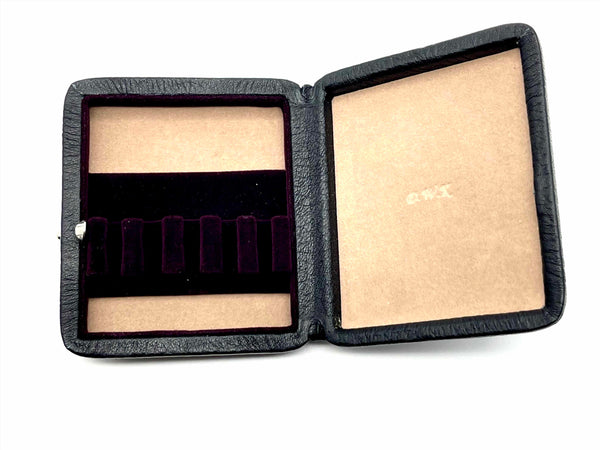 DWK 'CHROMA' LEATHER REED CASE - ENGLISH HORN (5 REEDS)