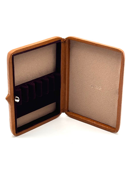 DWK 'CHROMA' LEATHER REED CASE - OBOE (6 REEDS)