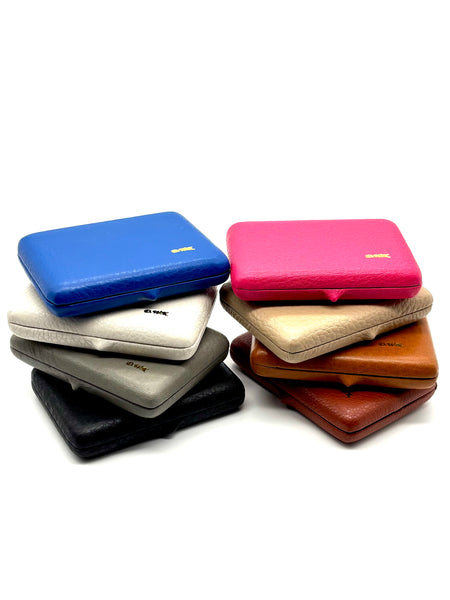 DWK 'CHROMA' LEATHER REED CASE - OBOE (6 REEDS)