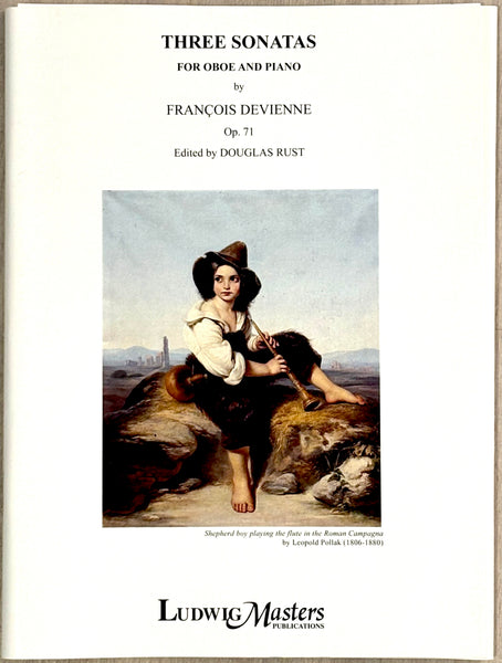 DEVIENNE THREE SONATAS FOR OBOE AND PIANO, OPUS 71