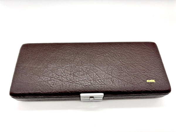 DWK 'CHROMA' LEATHER REED CASE - OBOE (50 REEDS)