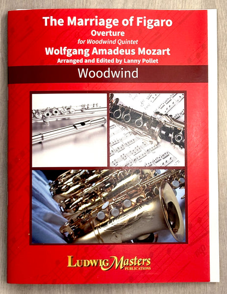 MOZART MARRIAGE OF FIGARO WOODWIND QUINTET