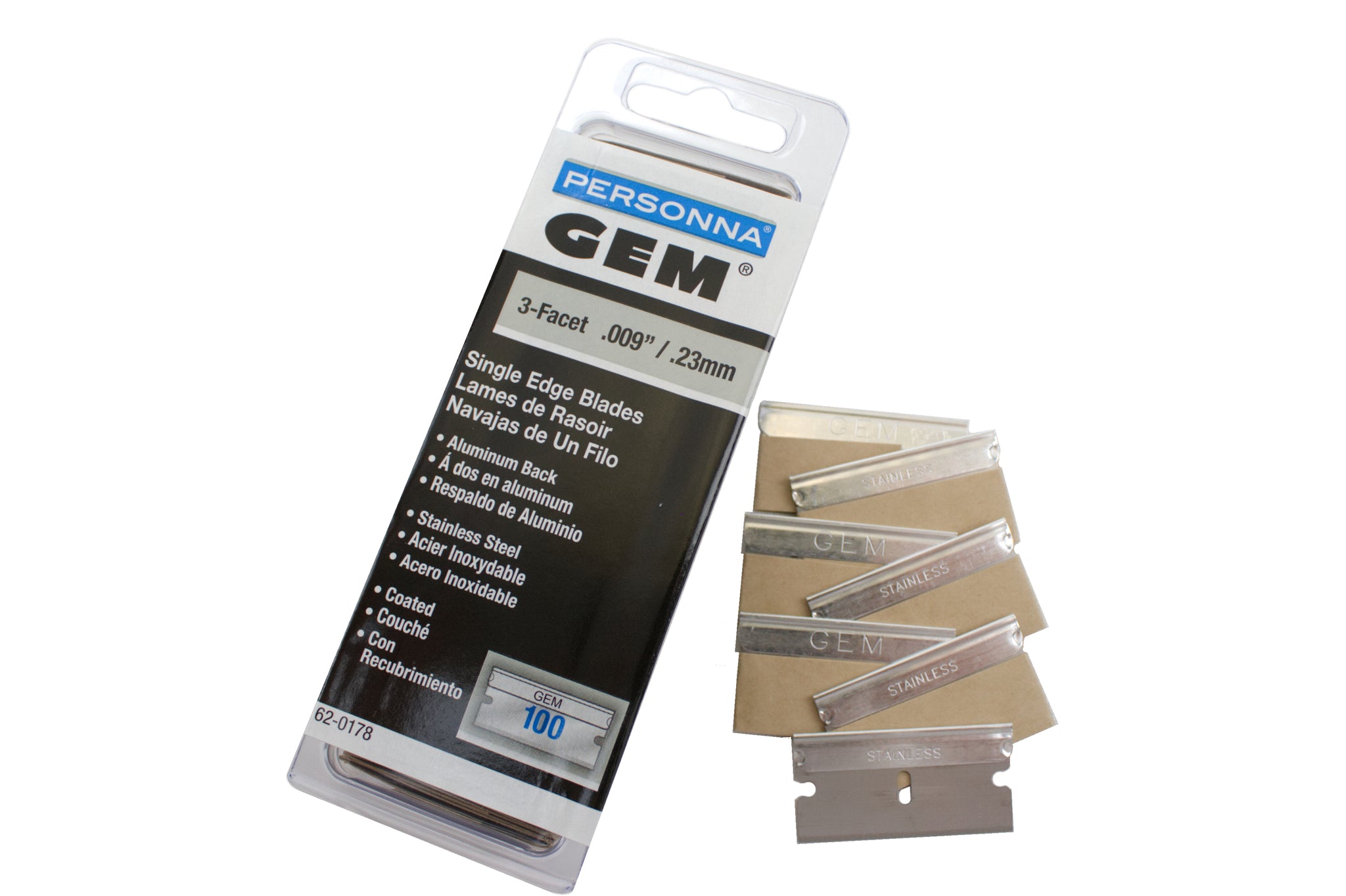 GEM STAINLESS STEEL RAZOR BLADES – Sandpiper Oboe Boutique